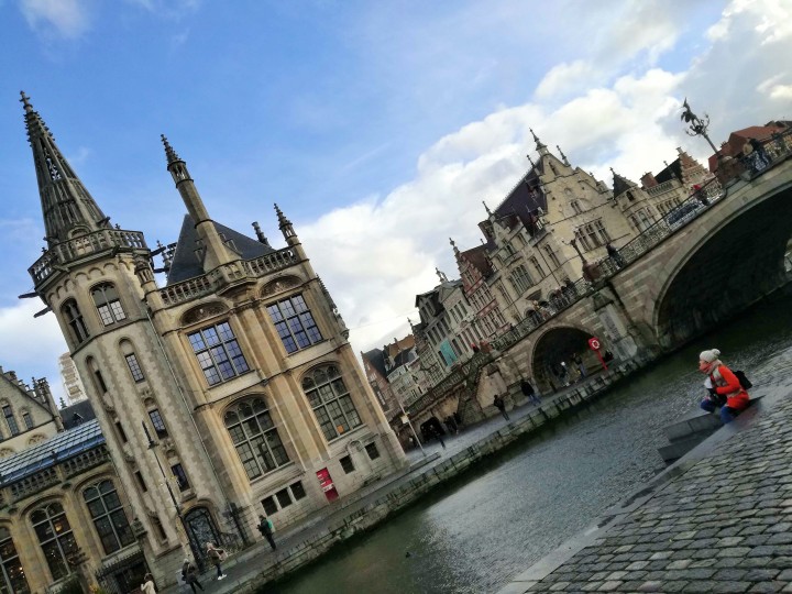 Paseo por el casco histórico de Gante (Bélgica)